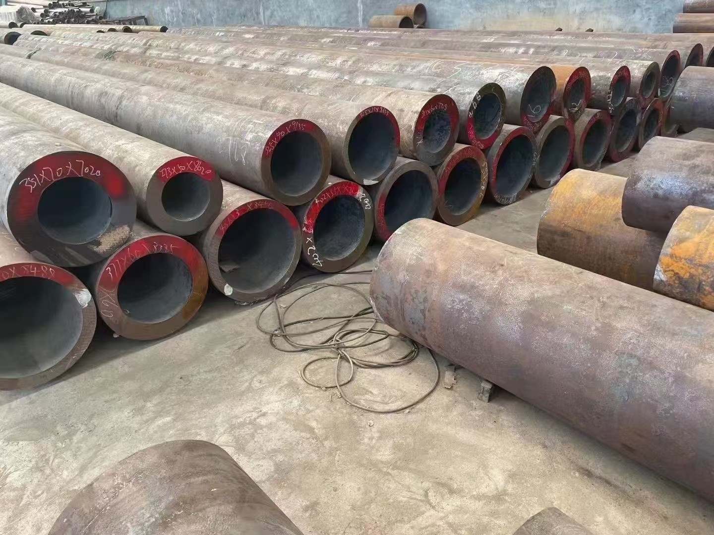 潜江市无缝钢管切割定尺切割加工不锈钢无缝钢管 - 哪里好